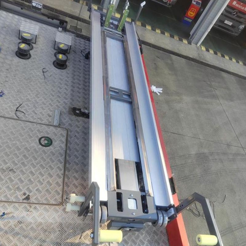 Elektrické rebríkové regály na hasičské autá